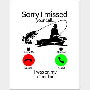 Sorry i missed your call... I was on my other line funny gift Posters and Art